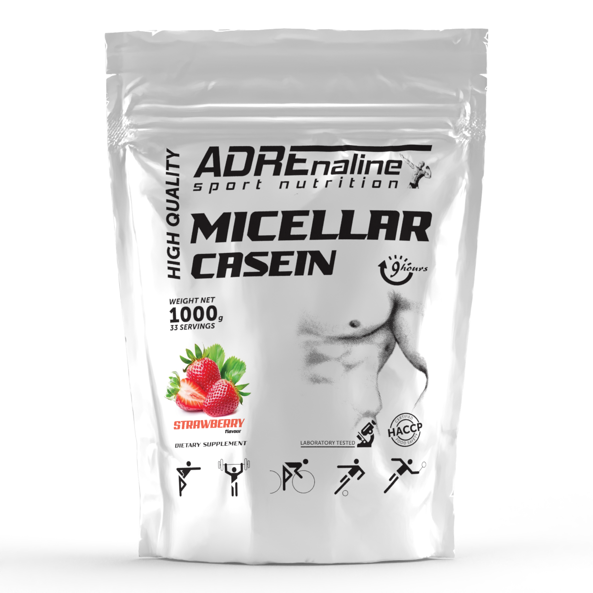Протеїн - Міцелярний казеїн - Adrenaline Sport Nutrition Micellar Саѕеіп / 1000 g