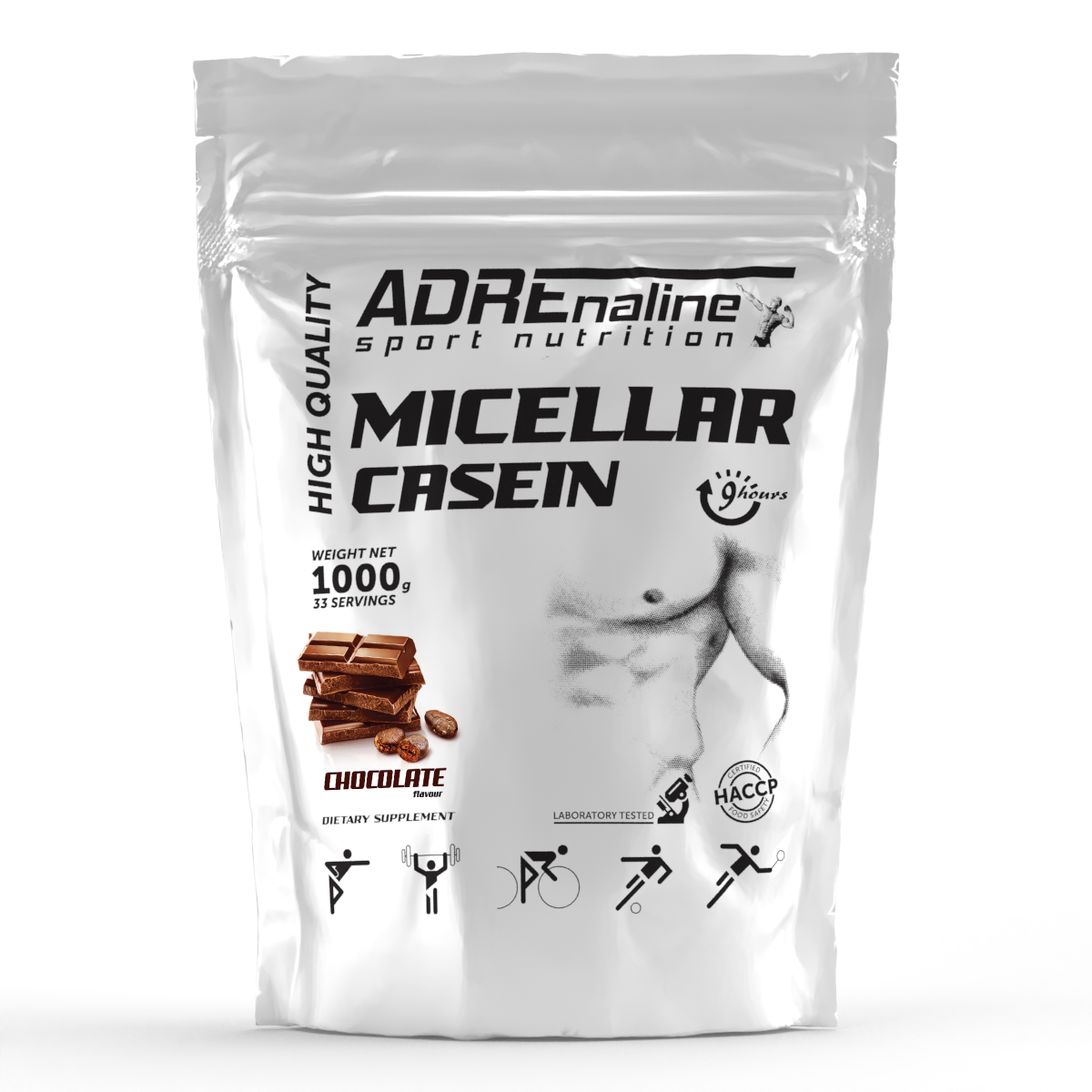 Протеїн мицелярний Adrenaline Sport Nutrition Micellar Casein 1000 g Шоколад