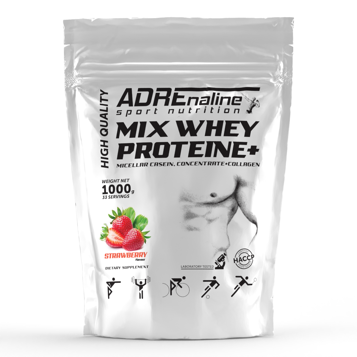 Протеїн - Комплексний протеїн - Adrenaline Mix Whey Protein 1000 g