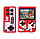 Ігрова портативна ретро приставка SUP GAME BOX з джойстиком на 2 гравця Ігри денді 400 в 1 Червона, фото 3