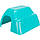 Trixie TX-61343 Будиночок пластиковий Trixie, для кроликів, 33×29×19 см Кольори в асортименті, фото 3