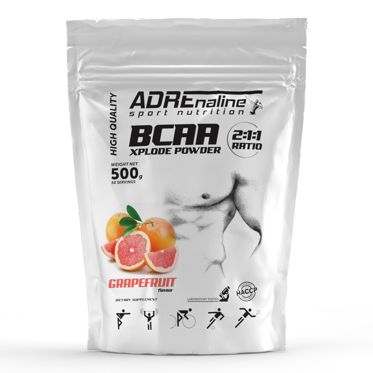 Амінокислоти Adrenaline Sport Nutrition BCAA Xplode 500 грам Грейпфрут