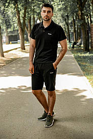 Чоловічий літній Комплект футболка поло та шорти Reebok