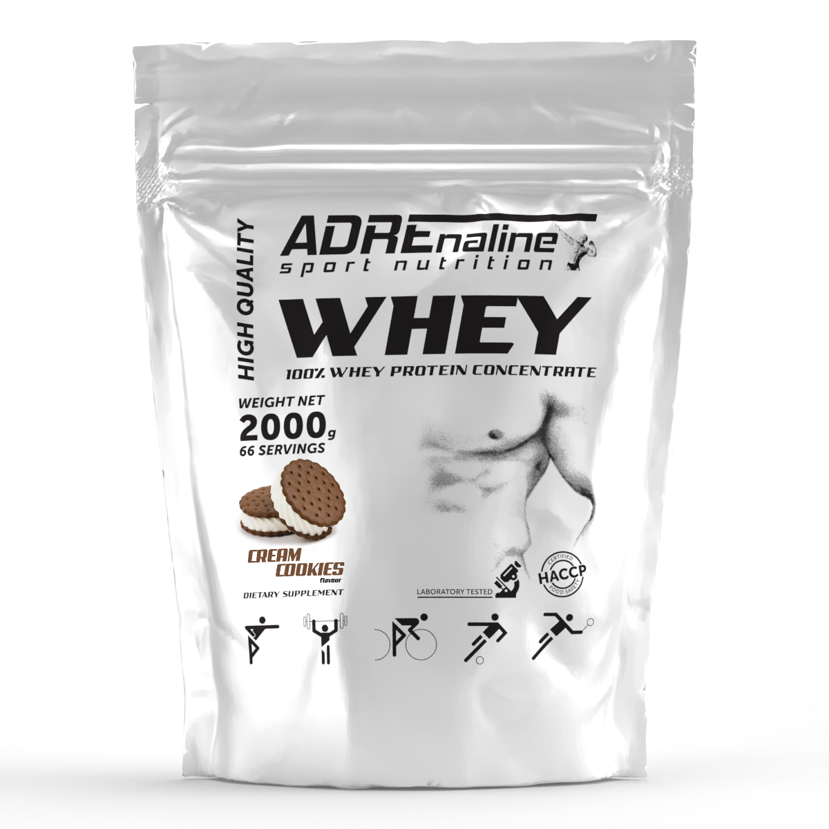Протеїн Adrenaline Sport Nutrition Whey Protein 2000 g Печення