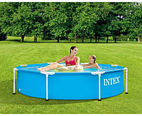 Басейн бассейн каркасний INTEX Metal Frame Pool 28205 р.244*51см ШВИДКА ВІДПРАВКА