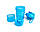 Шейкер спортивний SmartShake Original2GO 600ml Neon Blue (Original), фото 3