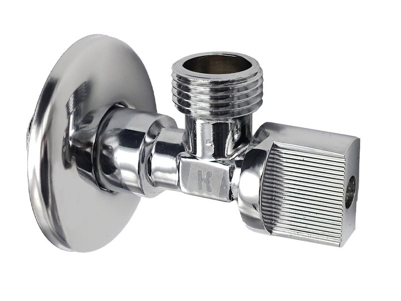 Кран кутовий для підключення сантехнічних приладів 1/2" х 3/4" RS-k,Італія