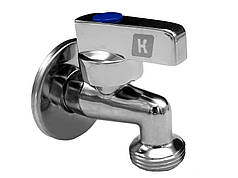 Кран кутовий 1/2"х3/4" для підключення сантехнічних приладів RSК Італія