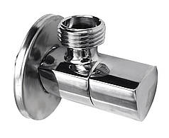 Кран керам-буксовий кутовий для підключення сантехнічних приладів 1/2" х 1/2" RS-k