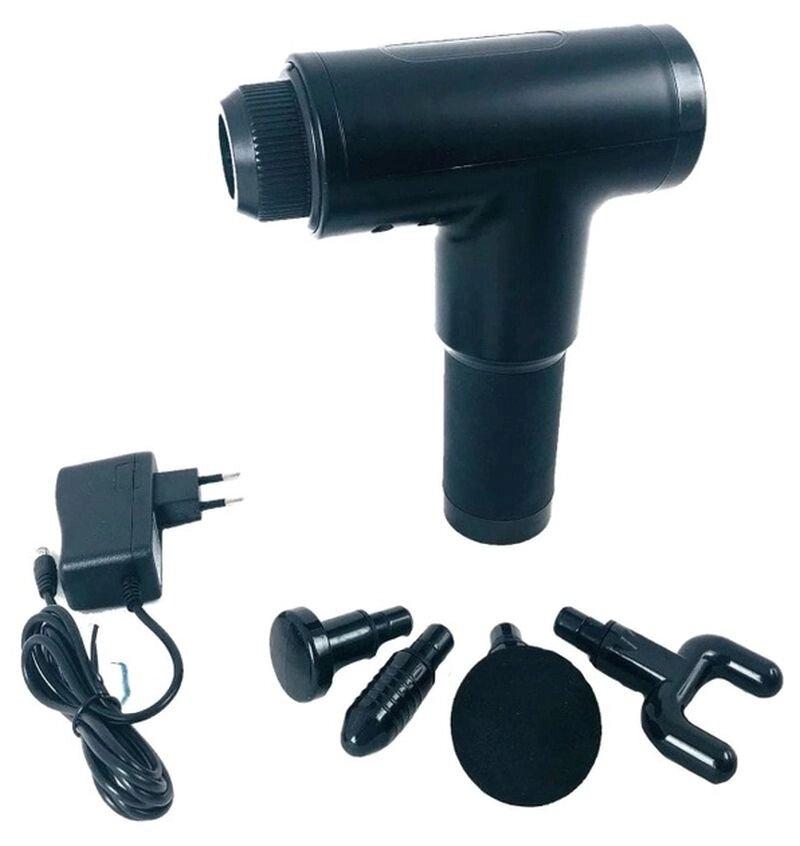 Портативный ручной аккумуляторный массажер для тела Fascial Gun Yx-908 - фото 1 - id-p1852719141