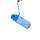 Пляшка для води CASNO 400 мл MX-5028 More Love Блакитна з соломинкою, фото 3