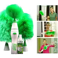 Електрощітка As Seen On TV для професійного прибирання Go Duster 3 Насадки на батарейках