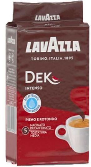 Кава мелена Lavazza DEK Intenso без кофеїну 250г