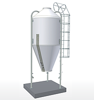 Бункер для кормов 10,0 м³ стеклопластиковый -5%