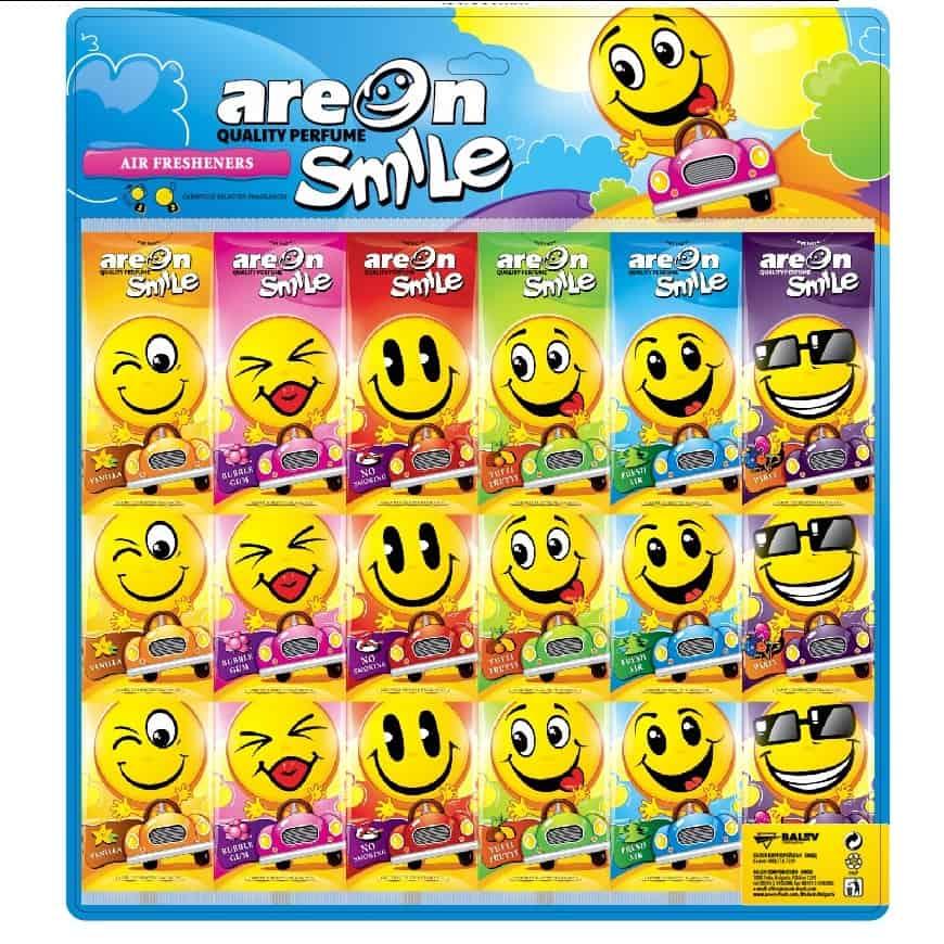 Ароматизатор у машину підвісний Areon smile, фото 1