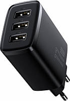 СЗУ Baseus Compact 17W (3 USB) (black) 36717 *