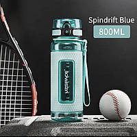 Пляшка для води Uzspace 5045 Spindrift Blue 800 мл