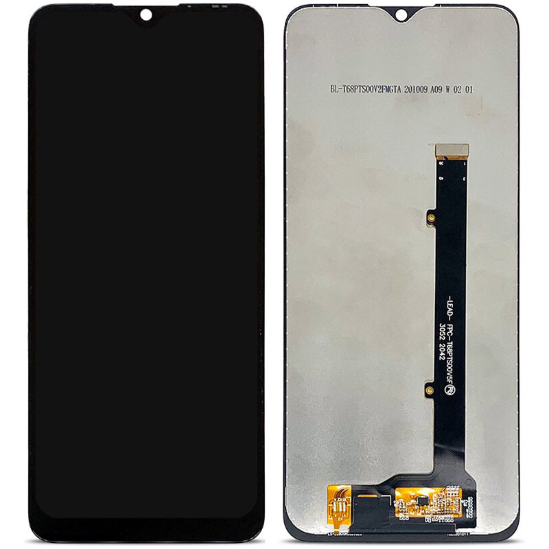 Дисплей + сенсор ZTE Blade V2020 Smart (ZTE 8010) Black - p/n: FPC-T68PTS00V5F