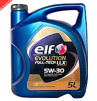 Масло автомобильное, 5л (SAE 5W-30, синтетика, Evolution Full-Tech LLX) ELF (#GPL)