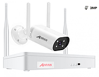 Комплект видеонаблюдения на 1 камеру Anran Wi-Fi 3MP ARCCTV