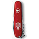 Складаний ніж Victorinox Climber Ukraine 91 мм Тризуб білий (1.3703_T0010u) оригінал, фото 2