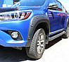 Пластикові фендера для Toyota Hilux 2021+ (розширювачі арок / ABS пластик), фото 11