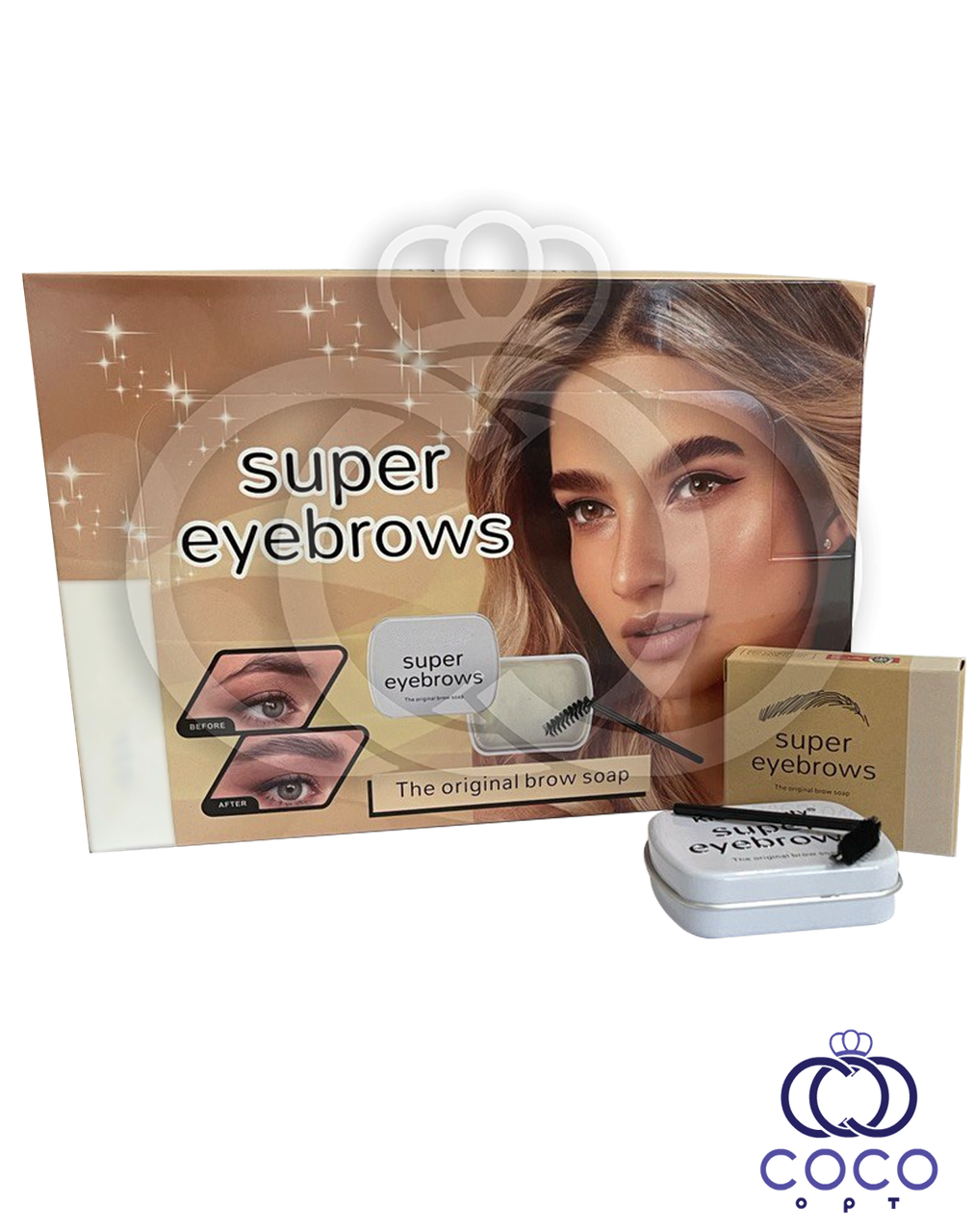 Фіксувальне мило для укладання брів Super Eyebrows The Original Brow Soap 25 g