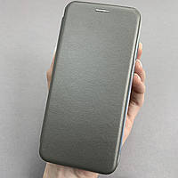 Чехол-книга для Samsung Galaxy A11 книжка с подставкой на телефон самсунг а11 серая stn
