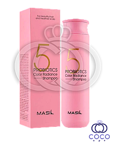 Шампунь із пробіотиками для захисту кольору Masil 5 Probiotics Color Radiance Shampoo 300 мл