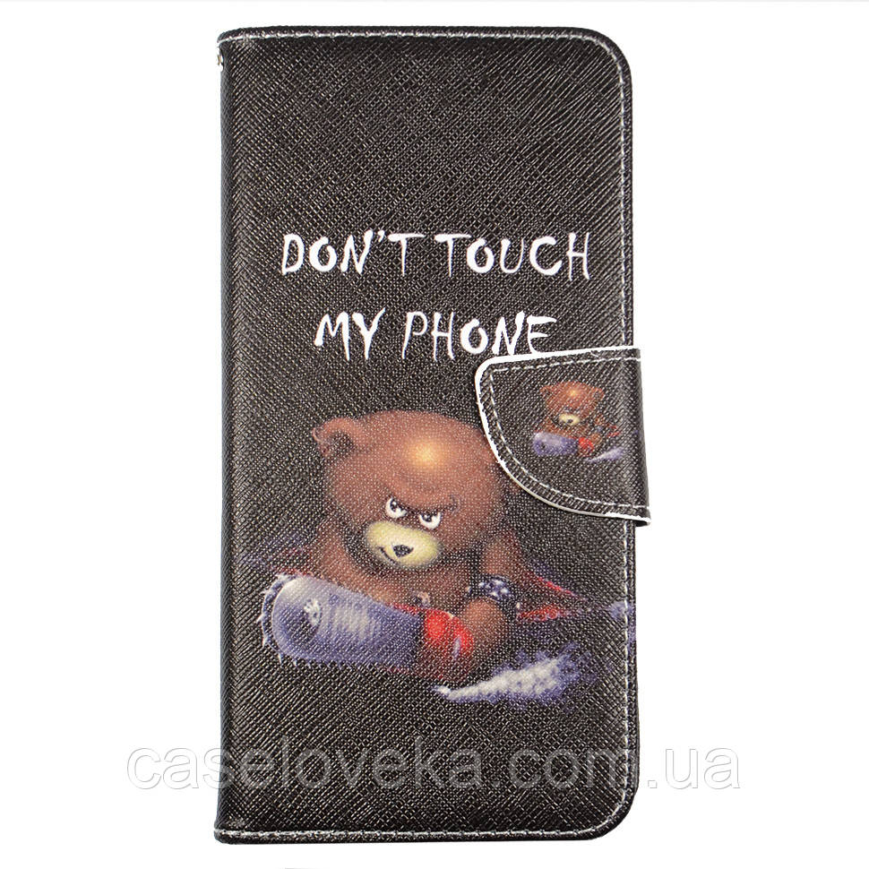 Чохол-книжка для Huawei P40 Lite "Don't touch my phone"