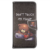 Чохол-книжка для Huawei P40 Lite "Don't touch my phone"