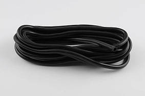 Шланг топливный   Ø5mm, 5 метров   (резиновый, черный, эластичный)