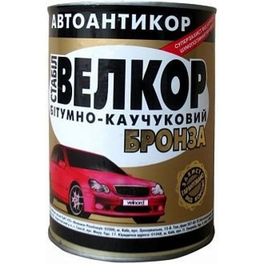 Мастика з бронзою антикорозійна ВЕЛКОР 0,8 кг