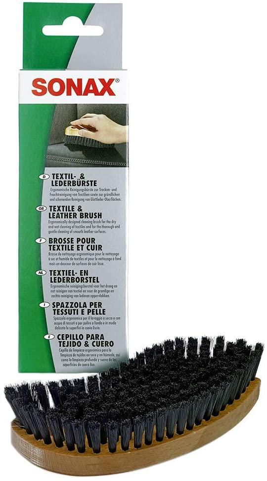 Щітка для чищення текстилю та гладкої шкіри SONAX Textile + Leather Brush (416741), фото 1