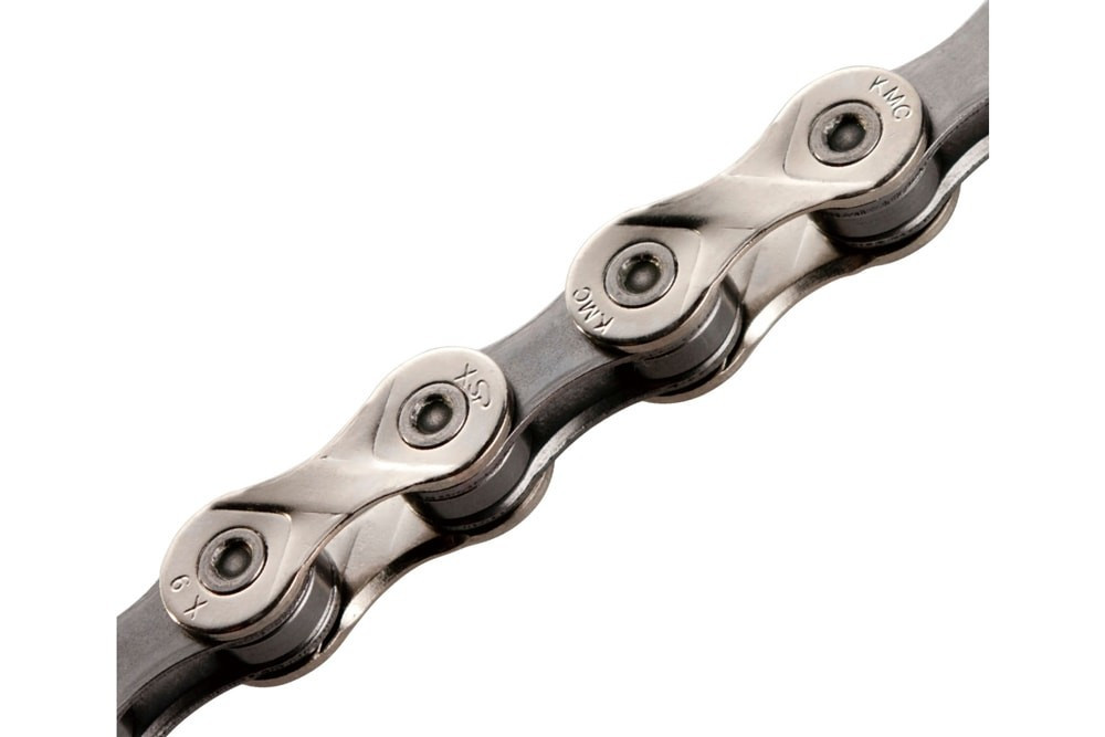 Цепь KMC X9 Silver/Gray 122 ланки 1/2" X 11/128" box (C-X939), фото 1