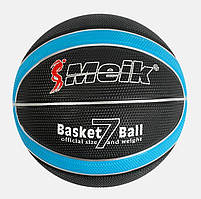 М'яч баскетбольний TK Sport Meik 550 грамм розмір №7 Black/Blue (С56007/01)