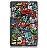 Чохол Primolux Slim для планшета Lenovo Tab M8 (4rd Gen) TB-300 / TB-301 - Graffiti, фото 3