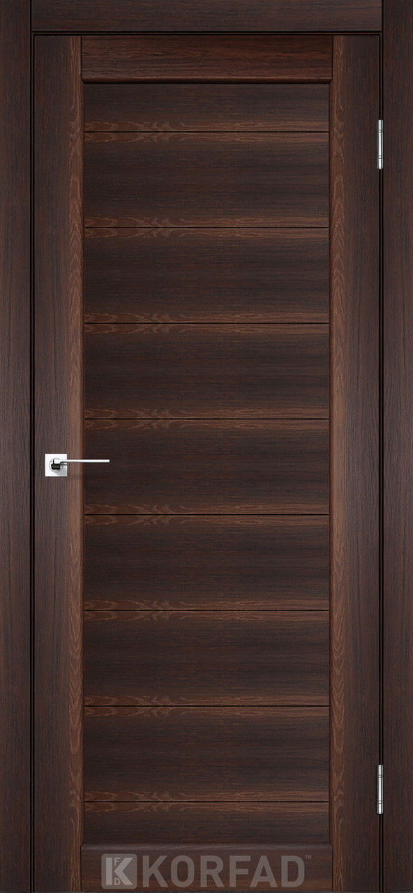 Двері міжкімнатні Корфад/ KORFAD PR-05 Горіх (глухі), фото 1