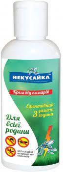 Крем від комарів 50мл ТМ НЕКУСАЙКА (4820156390321)