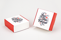 Подарочная коробка Wonderpack Love you forever для мыла картон с печатью М0013о11