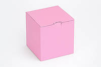 Подарочная коробка Wonderpack 3слойная розовая для свечей М0017о32