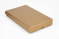 Подарочная коробка Wonderpack золотая для бижутерии и ювелирных украшений М0002о4