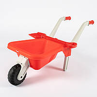Тачка с лопаткой DOLONI 01530/01 детская игрушка большая каталка в песочницу для снега 1 колесо