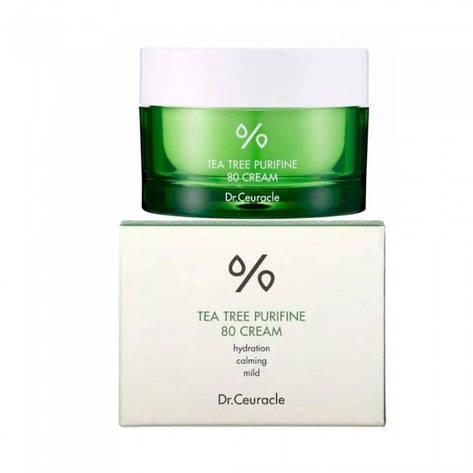 613702 Крем з екстрактом чайного дерева Dr.Ceuracle Tea Tree Purifine 80 Cream 50 мл, фото 1