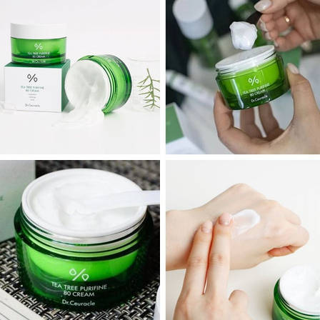 613702 Крем з екстрактом чайного дерева Dr.Ceuracle Tea Tree Purifine 80 Cream 50 мл, фото 3