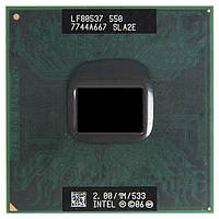 Процесор для ноутбука Р Intel Celeron M 550 1x2,0Ghz 1Mb Cache 533Mhz Bus б/в
