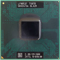 Процессор для ноутбука P Intel Core 2 Duo T5870 2x2,0Ghz 2Mb Cache 800Mhz Bus б/у