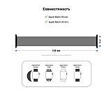 Ремешок Armorstandart Braided Solo Loop для Apple Watch 38mm/40mm/41mm Inverness Green Size 2 (120 mm), фото 2