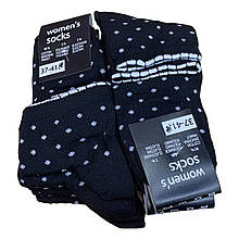 10 пар Жіночі шкарпетки Women's socks (розмір 37-41) чорно-білі оптом