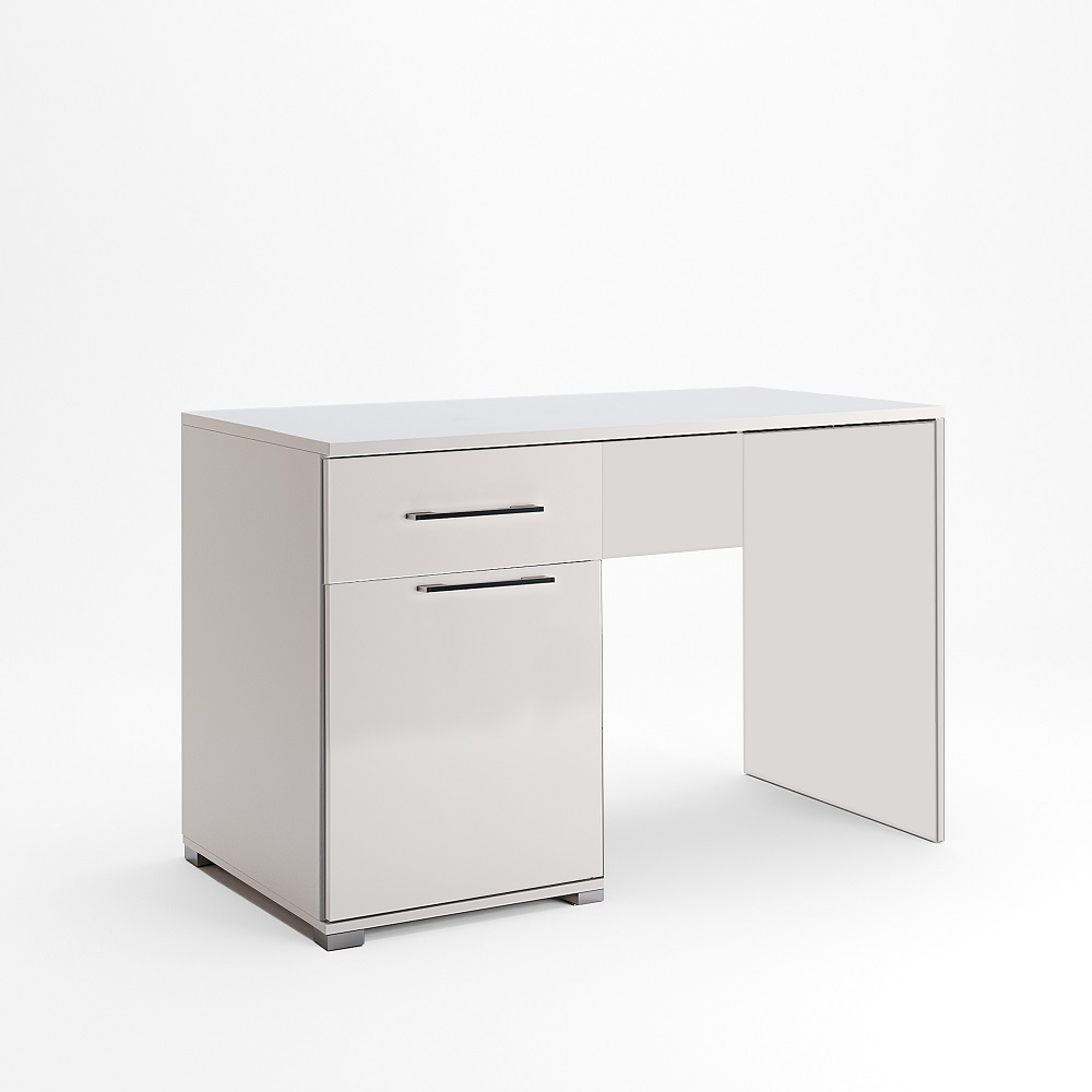 Стіл письмовий Фемелі з ДСП Глянець Білий Миро-Марк, фото 1